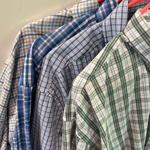 Vineyard Vines XL Whale men’s button down shirts/Lot of 4 shirts!